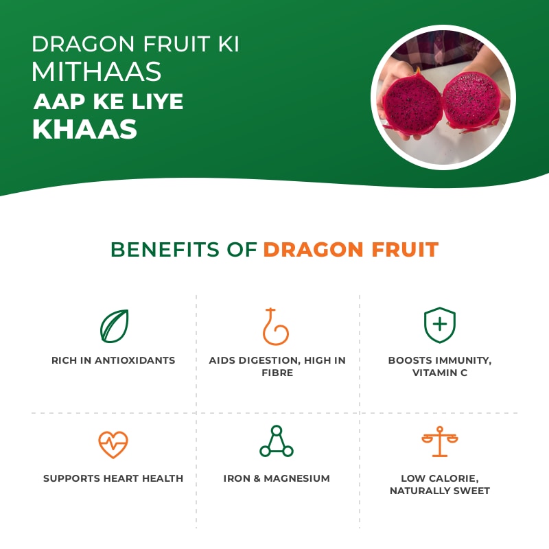 Health benefits of dragon fruit